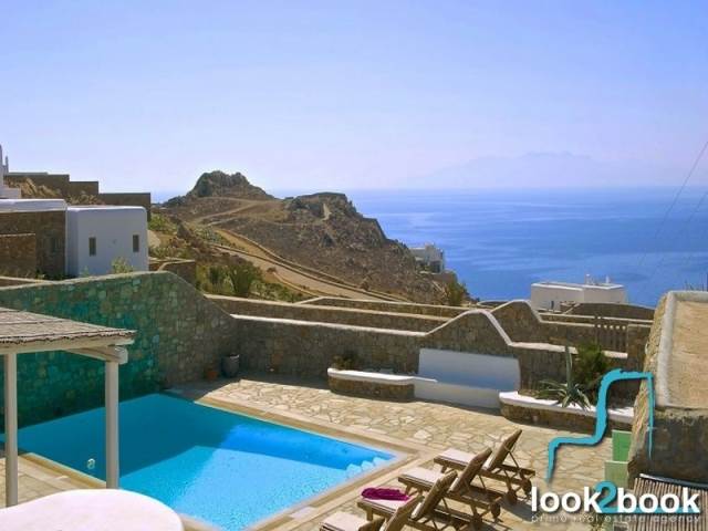 FANTASTIC VILLA WITH UNLIMITED SEA VIEW AND PRIVATE SWIMMING POOL IN PARADISE MYKONOS 