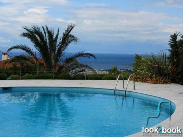 FURNISHED HOUSE WITH SWIMMING POOL AND UNLIMITED VIEW IN PANORAMA VOULA 