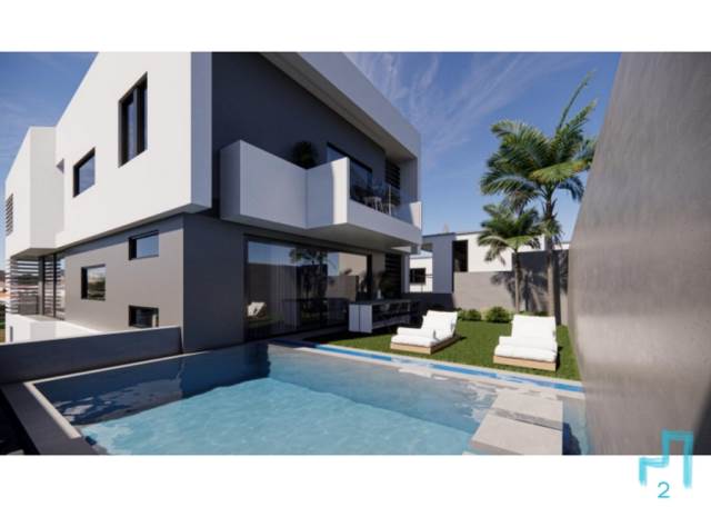 FANTASTIC UNDER CONSTRUCTION APARTMENT WITH PRIVATE GARDEN AND POOL WITH SEA VIEW AT PANORAMA VOULA 