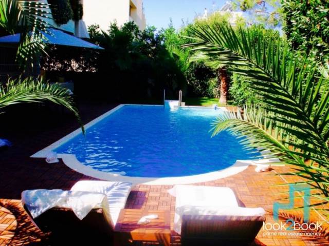 SUPER-LUXURIOUS FURNISHED MAISONETTE WITH PRIVATE SWIMMING POOL AND GARDEN IN ANO VOULA 