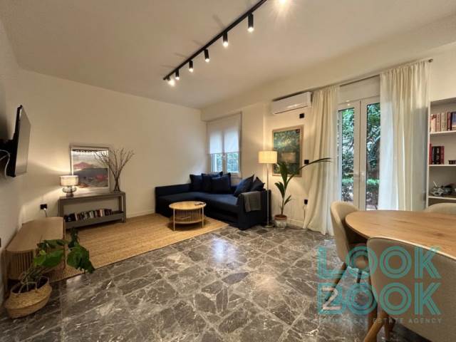 EXCELLENT FURNISHED APARTMENT IN VERY GOOD CONDITION CLOSE TO THE BEACH OF ALIMOS 