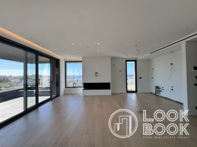 FOR SALE NEWLY BUILT MAISONETTE WITH SEA VIEW IN KALYMNIOTIKA, VOULAS 